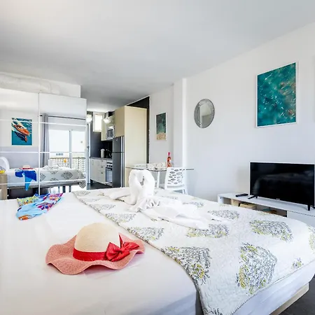 926 Fabulous View Of Lasamericas, Seafront Studio! Appartamento Playa de las Americas (Tenerife)