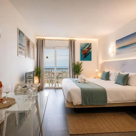 926 Fabulous Sea View Of Las Americas, Beach Fro3Nt Studio! Appartamento *